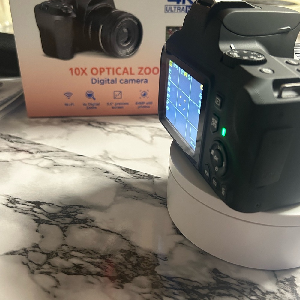 Advanced Digital Camera with 10x Optical Zoom - Black